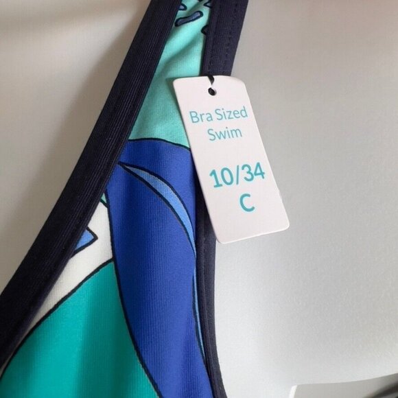 Coco Reef $142 Women's Stellar Printed One-Piece Swimsuit Size 10/34C - Picture 3 of 11